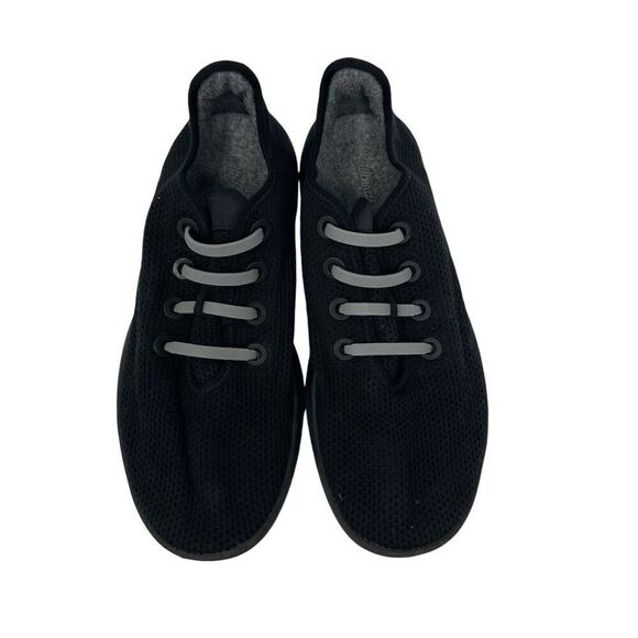 Allbirds Tree Runners Shoe Mens 10 Sneaker Jet Black Sustainable Comfort - Picture 4 of 9